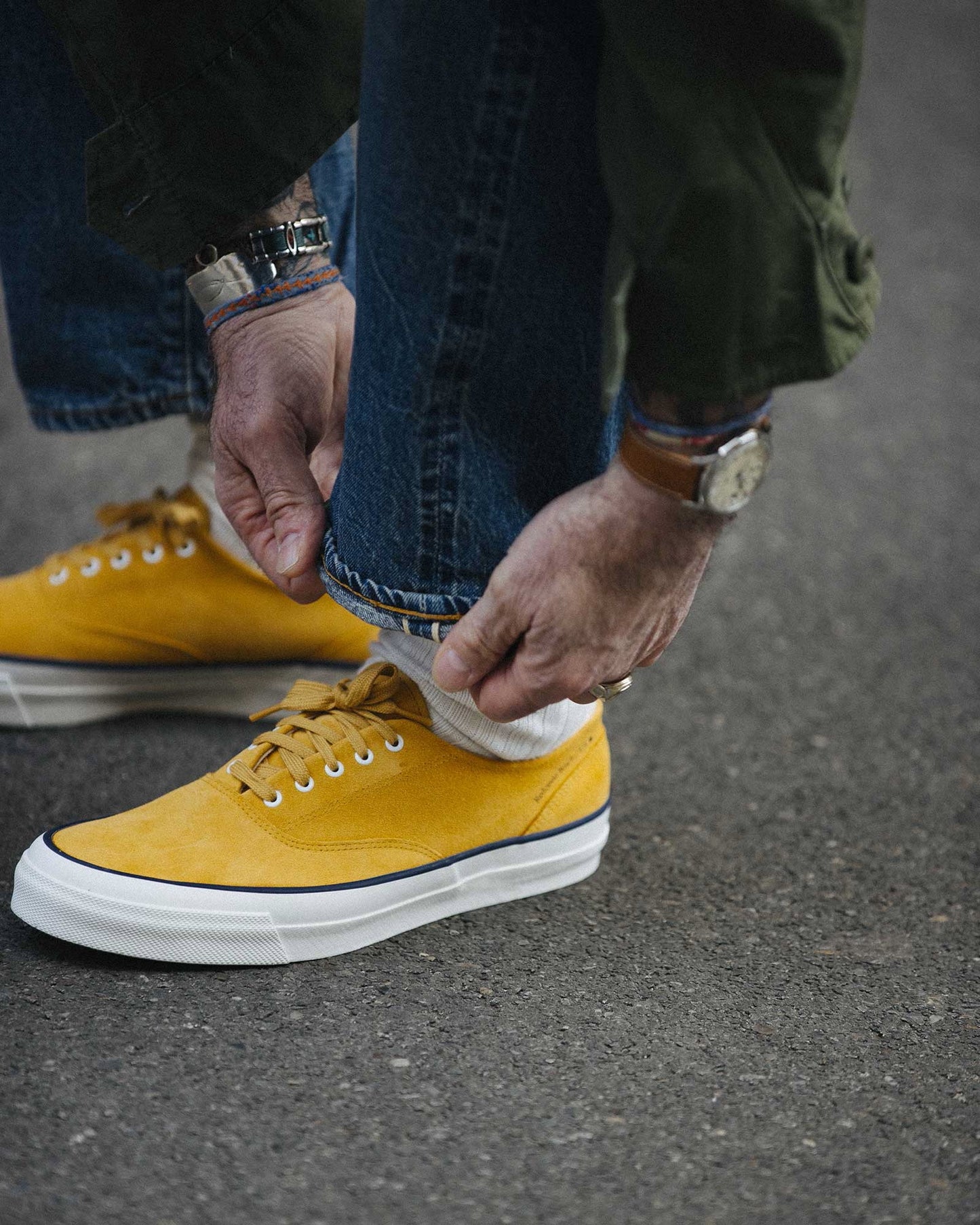 RDONDO SUEDE BANANA