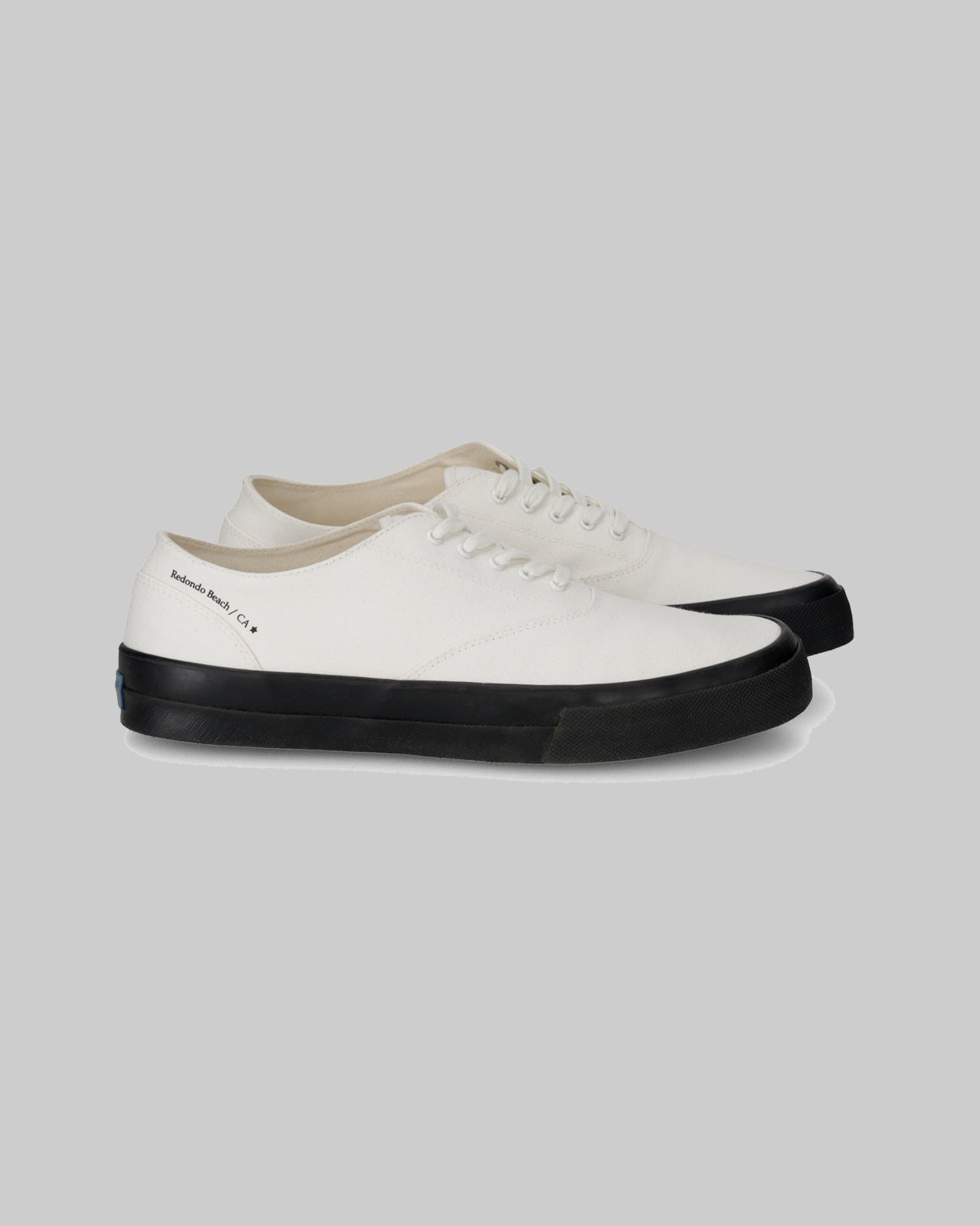 REDONDO CANVAS OFF WHITE BLACK SOLE