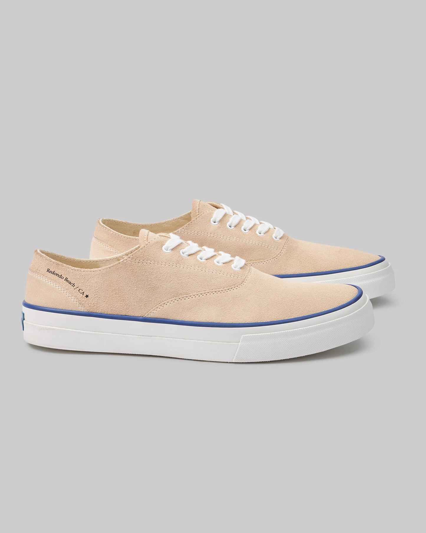 REDONDO SUEDE OFF WHITE LINE BLU