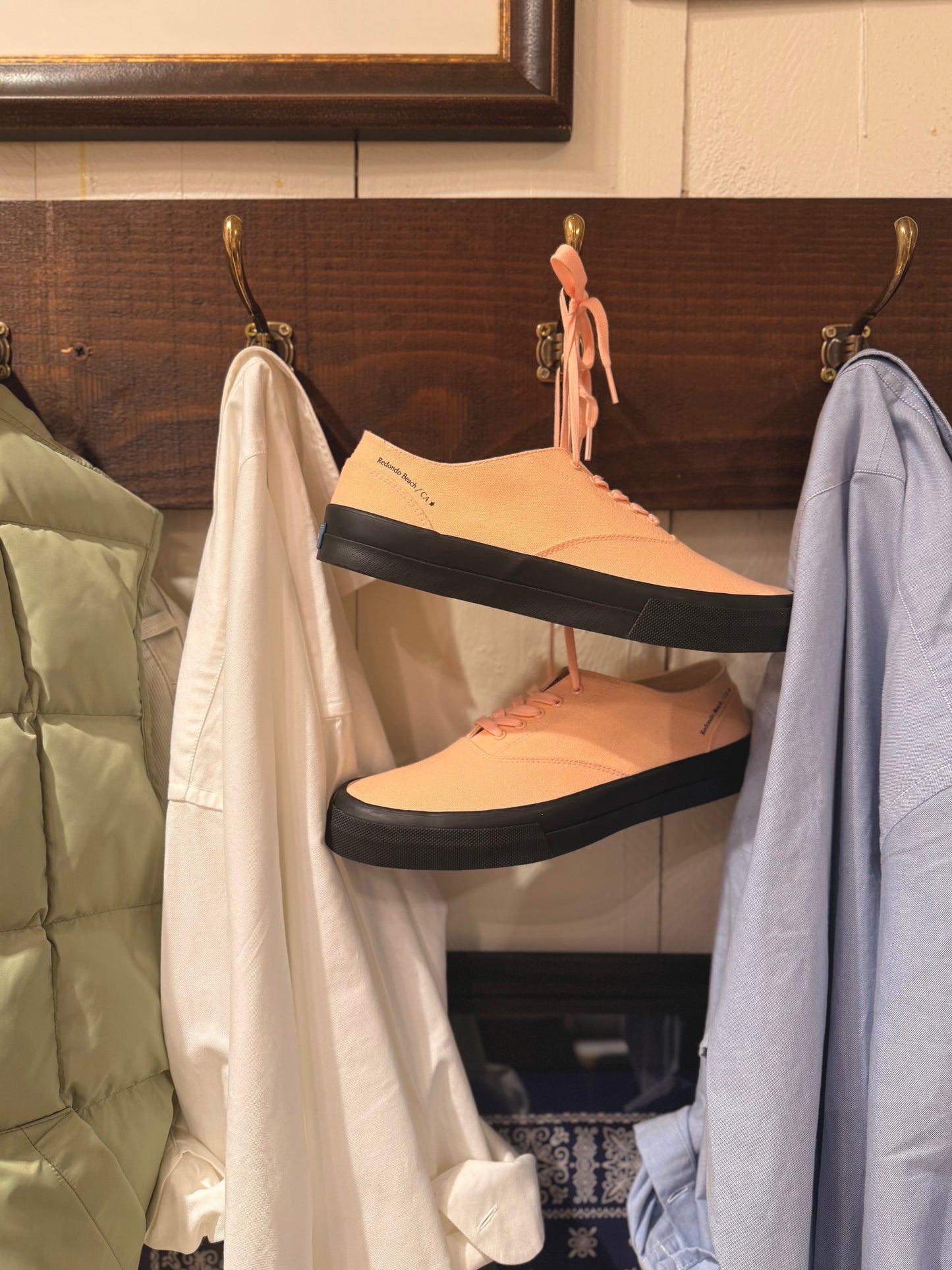 REDONDO POWDER ROSE BLACK SOLE