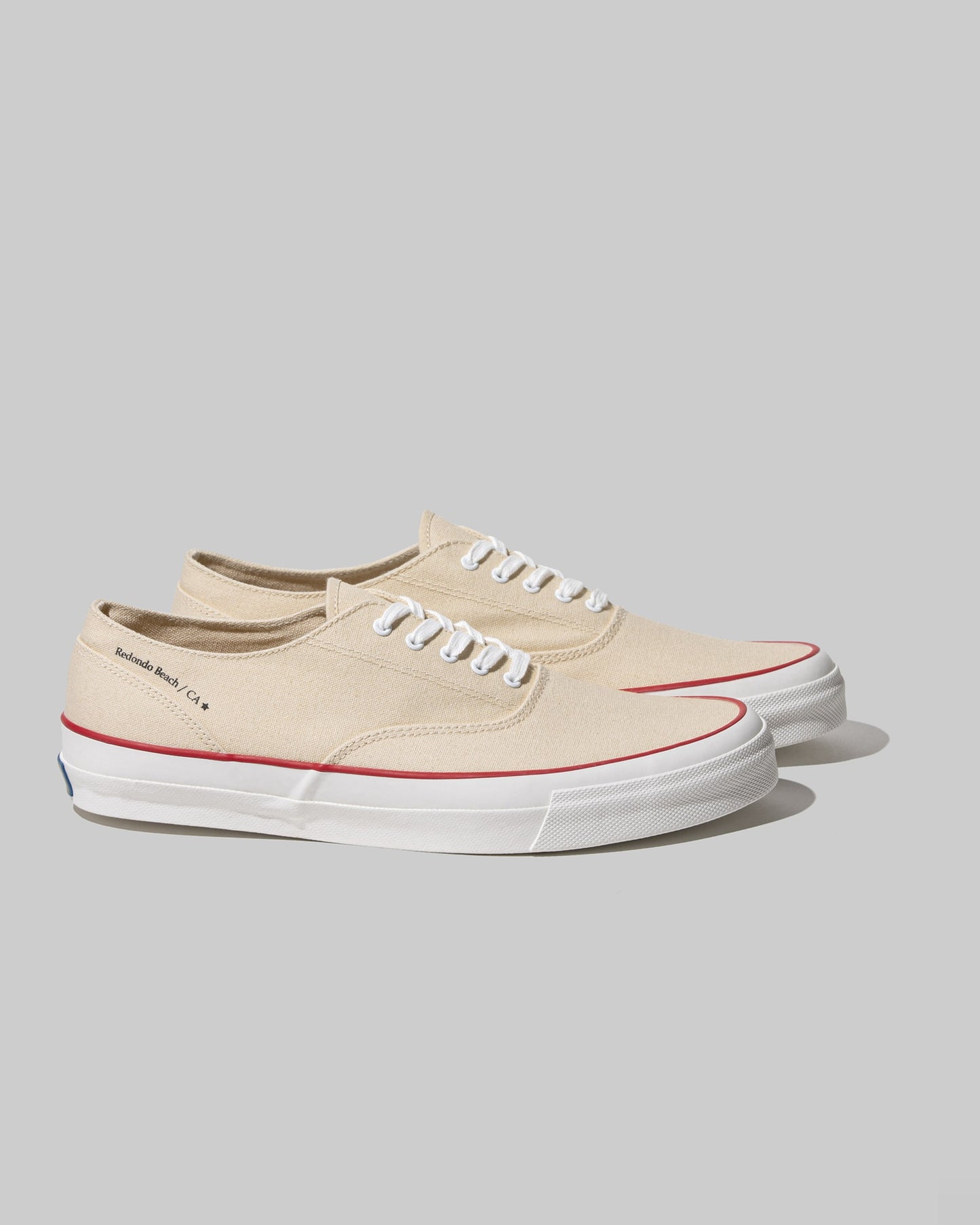 REDONDO CANVAS WHITE RED LINE PRE-ORDER